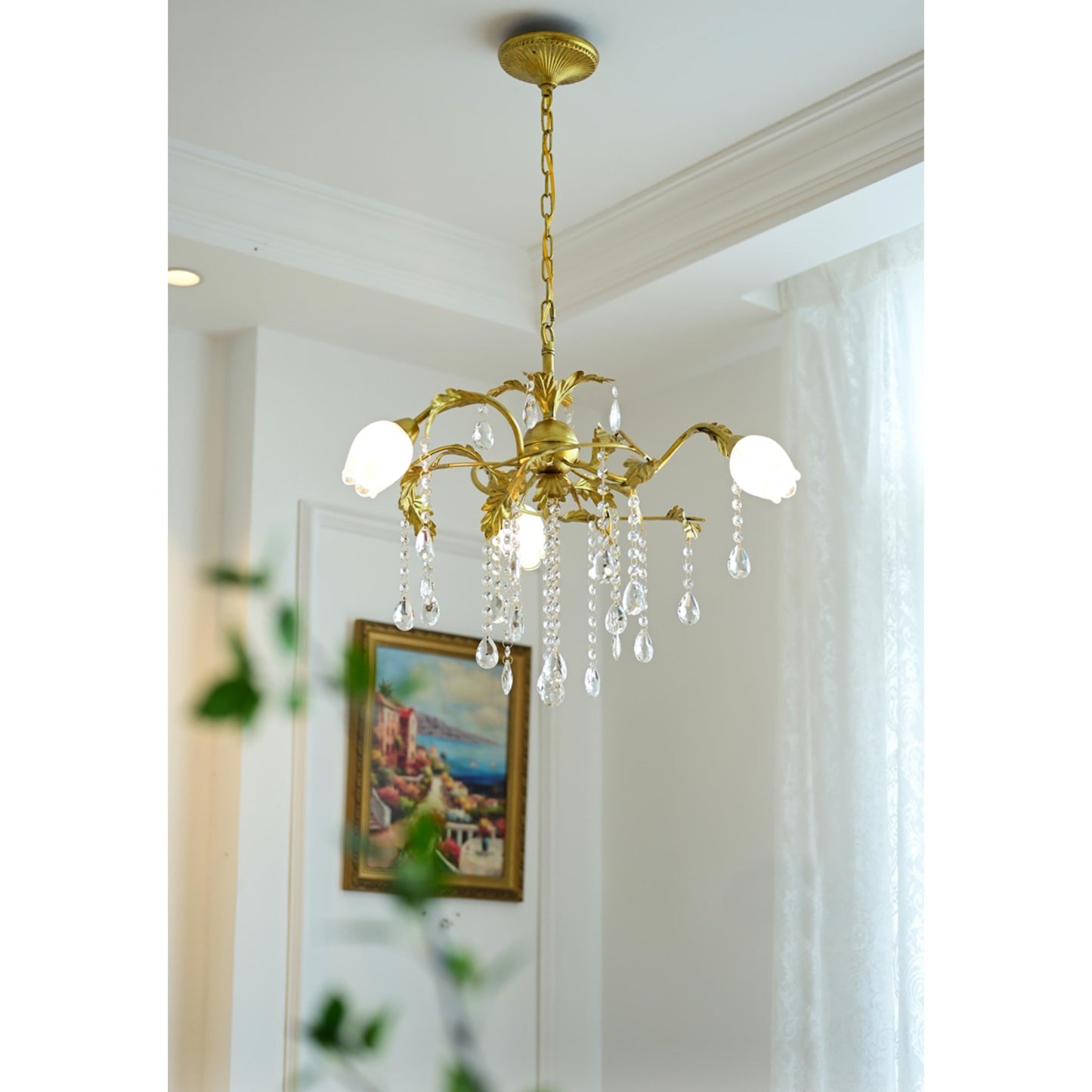 Prosecco Chandelier
