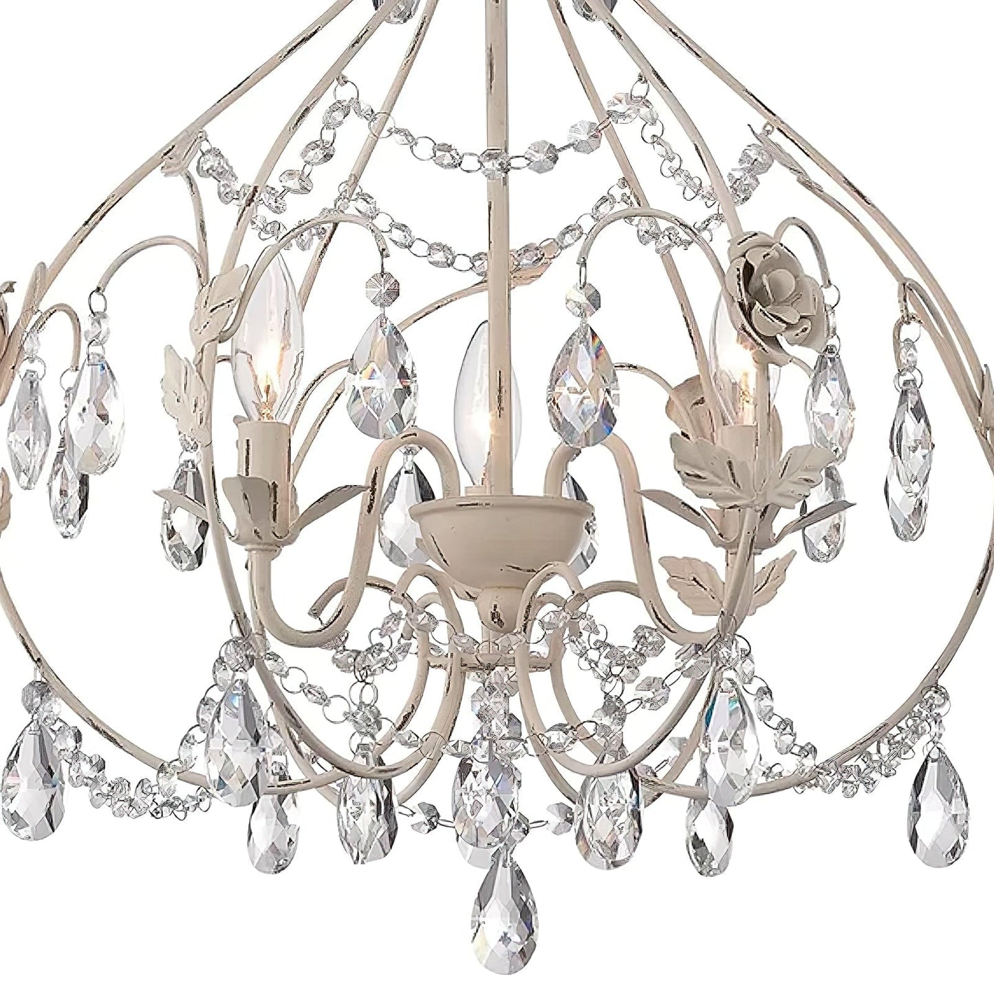 Provencal Blanc Chandelier