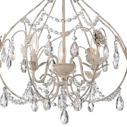 Provencal Blanc Chandelier