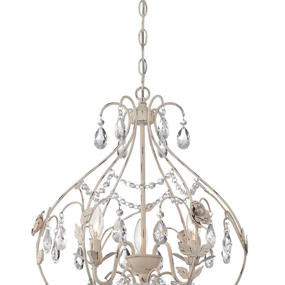 Provencal Blanc Chandelier