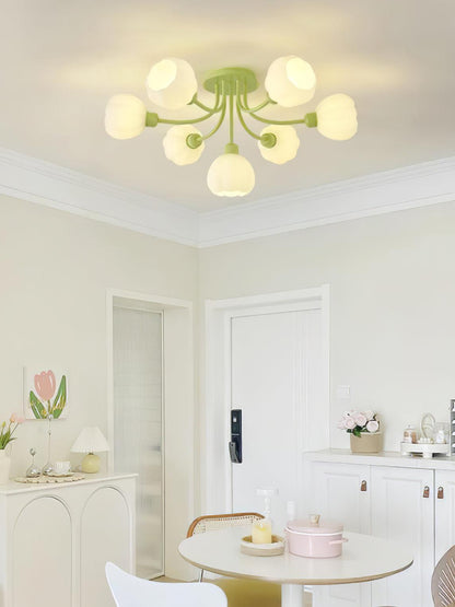Pumpkin Matcha Ceiling Lamp