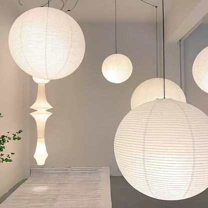 Akari A Round Swag Light