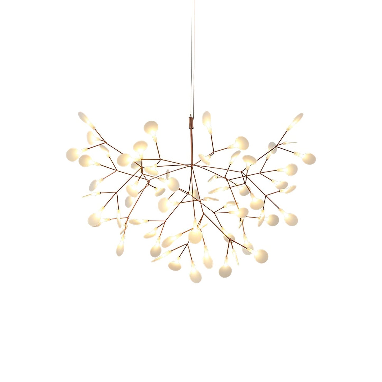 Rose Gold Firefly LED Chandelier
