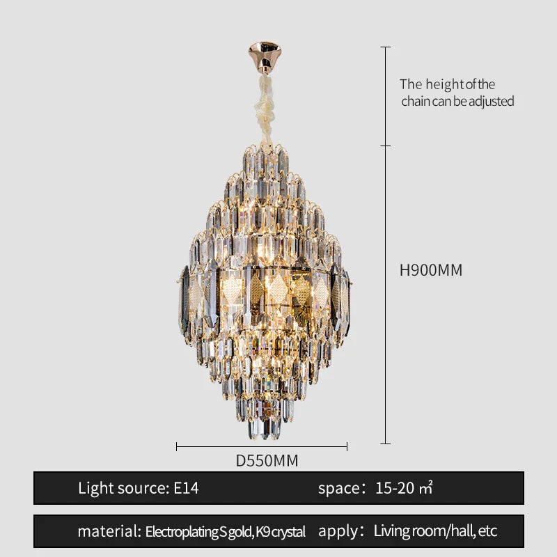 Lazzo Contemporary Chandelier