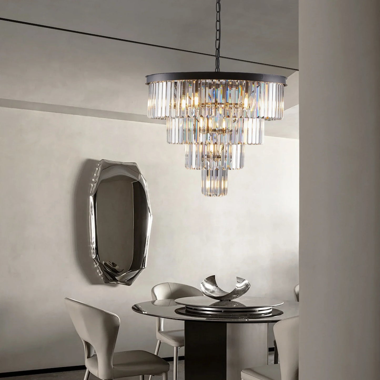 23" Gio Crystal Chandelier