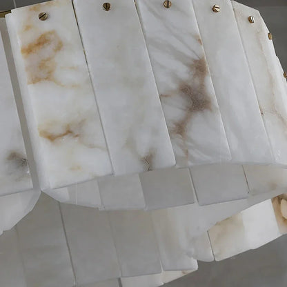 Milton Natural Marble Flush Mount