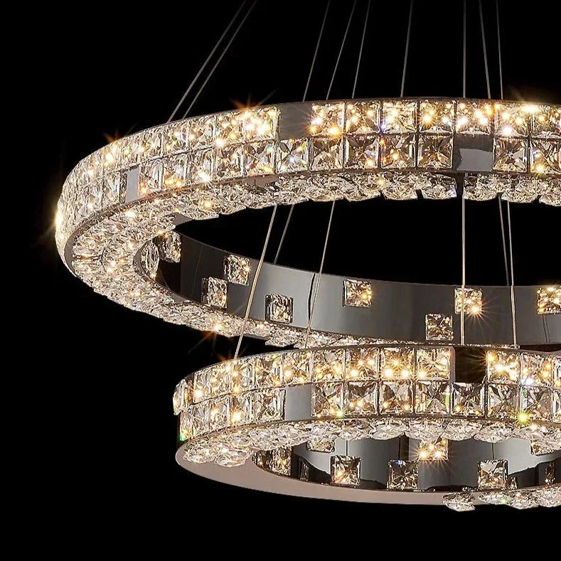 Bacci Ring Modern Chandelier