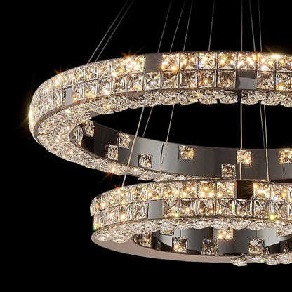 Bacci Ring Modern Chandelier