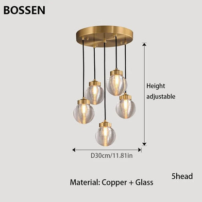 Bossen Pendant Lights
