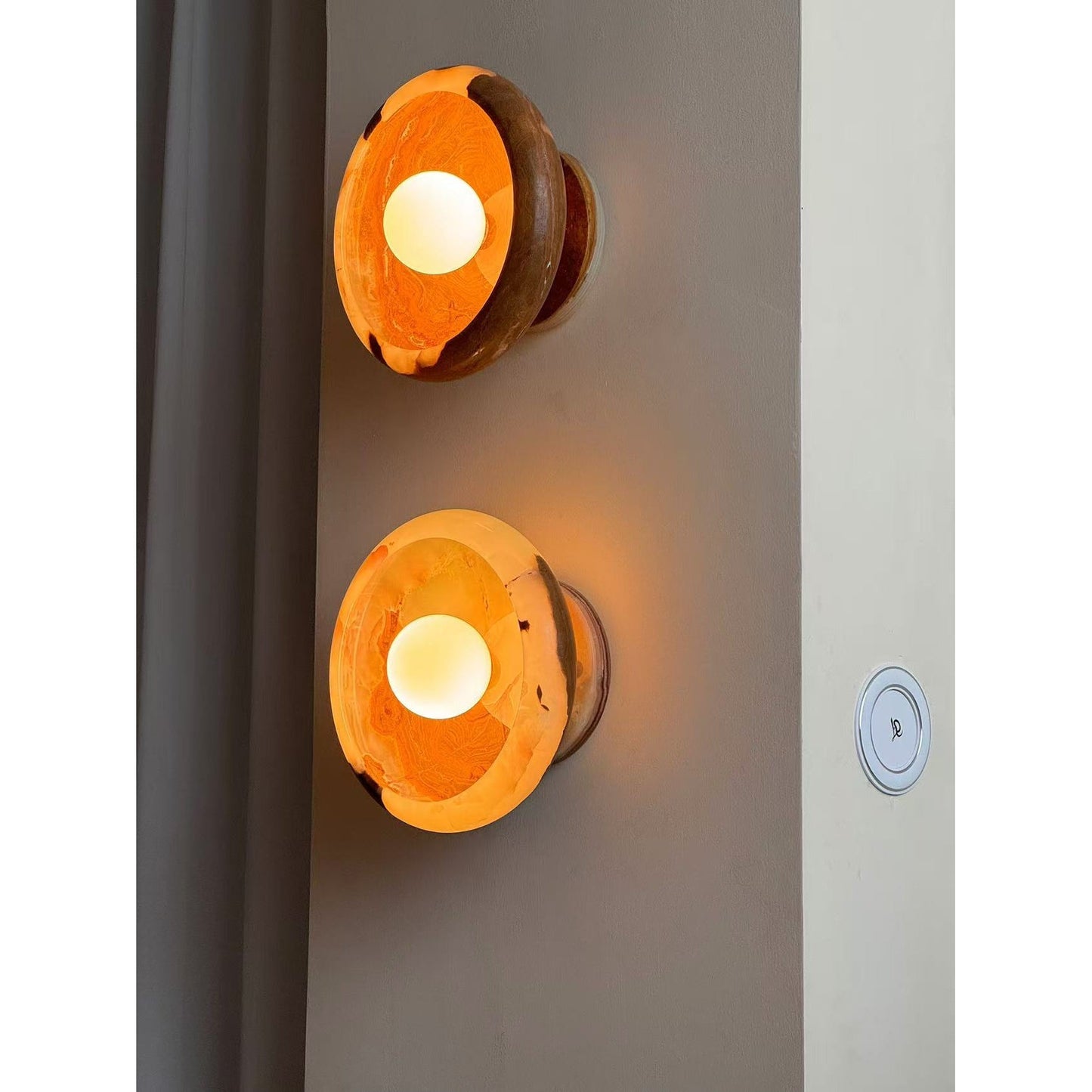 Savion Marble Wall Lamp