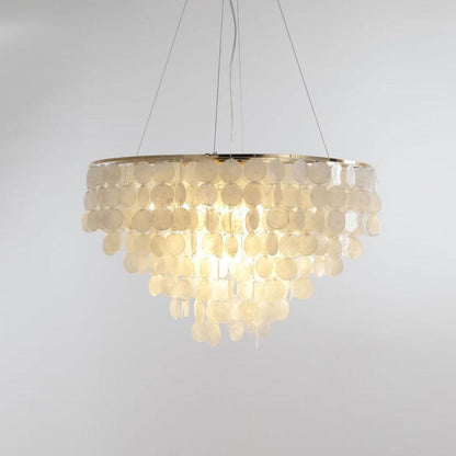 Shell Wind Chime Chandelier