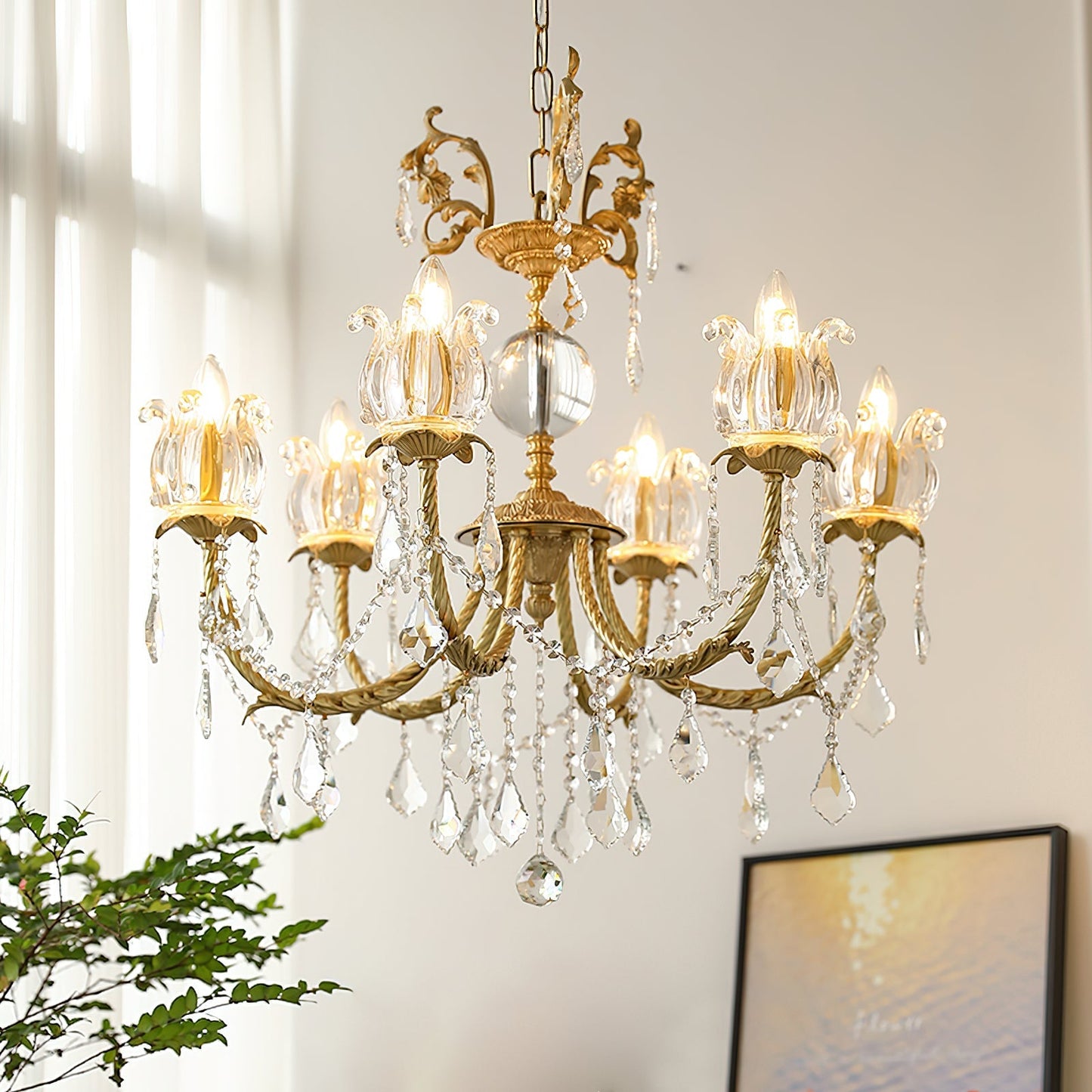 Silva Crystal Chandelier