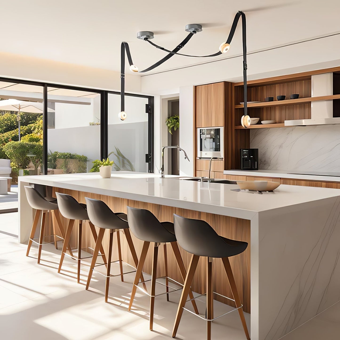 Snaps Alabaster Pendant Light