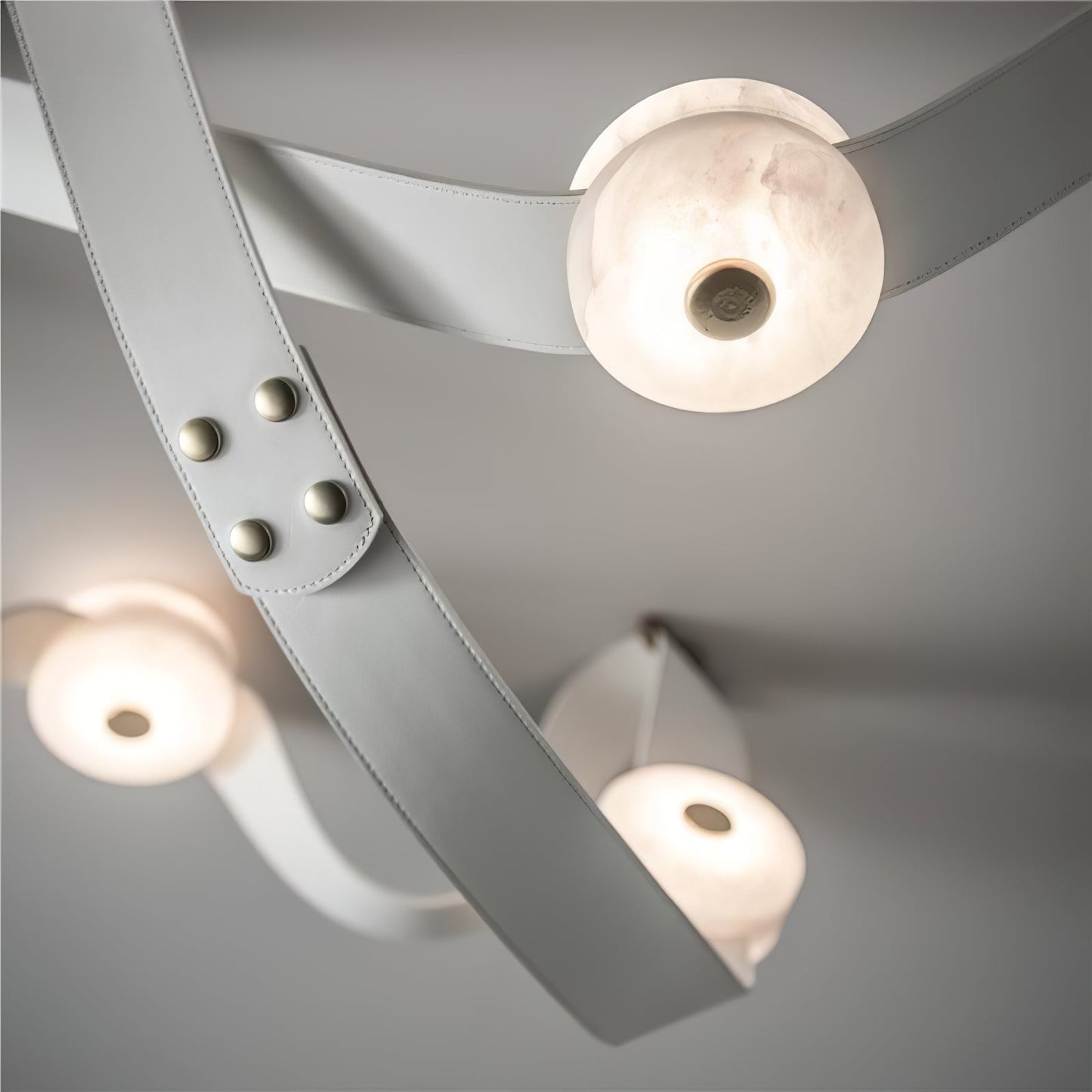 Snaps Alabaster Pendant Light