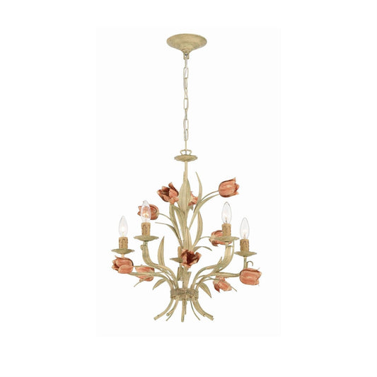 Southport Sage Rose Chandelier