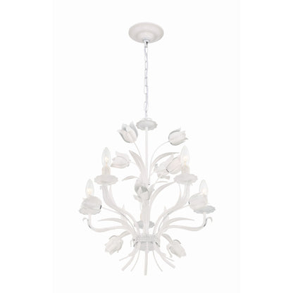 Southport Sage Rose Chandelier