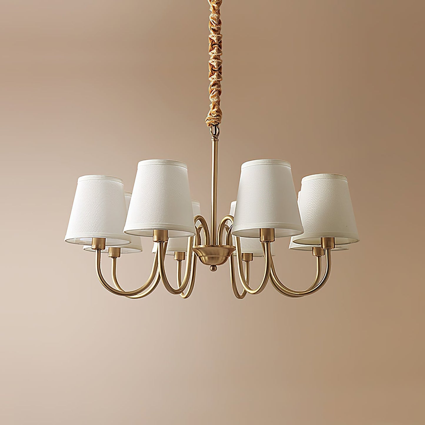 Aged Stacey Chandelier