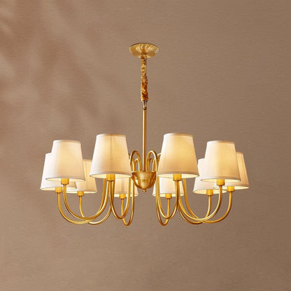 Aged Stacey Chandelier