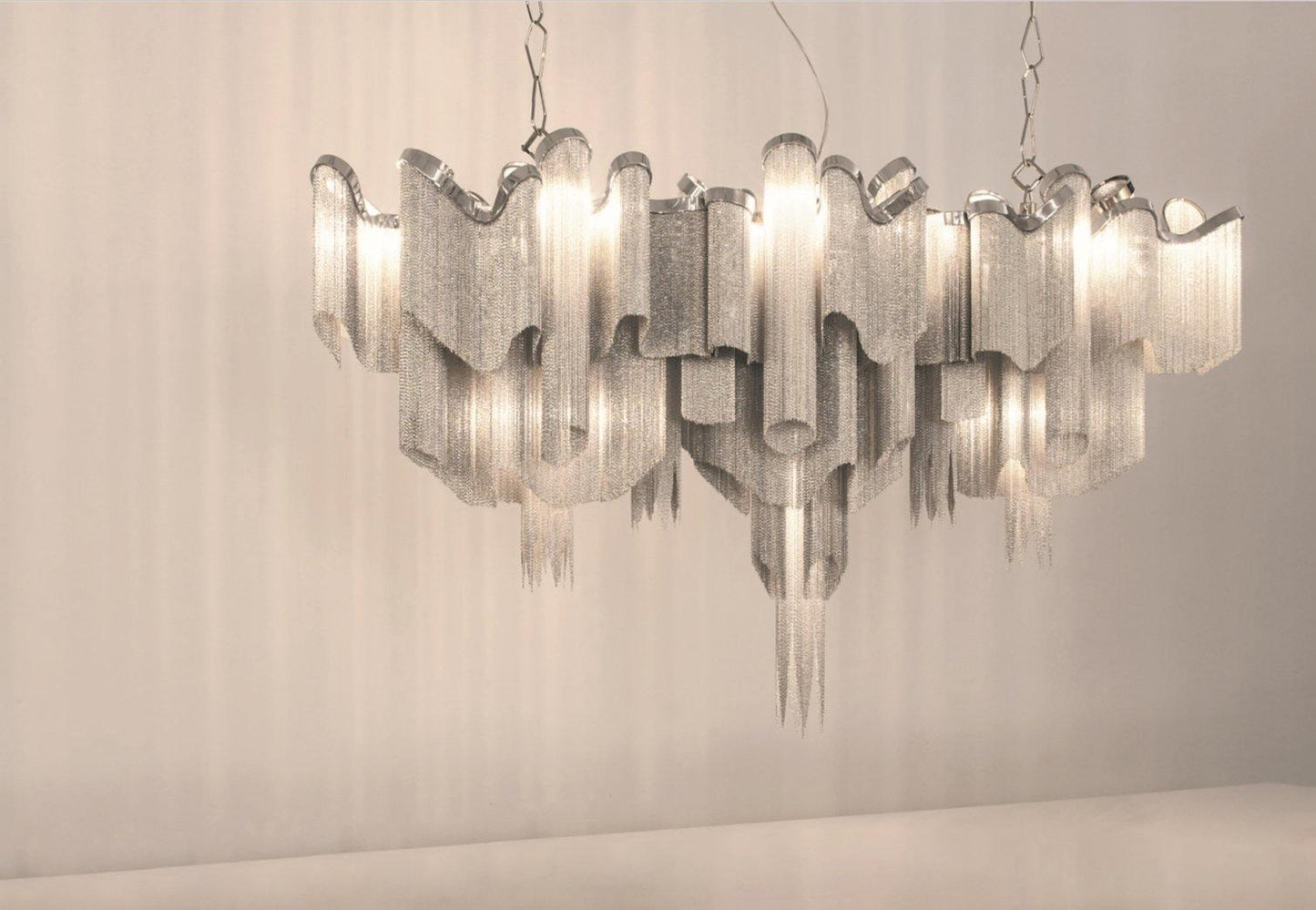 Stream Chain Chandelier