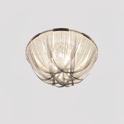 Tassel Aluminum Chain Ceiling Light