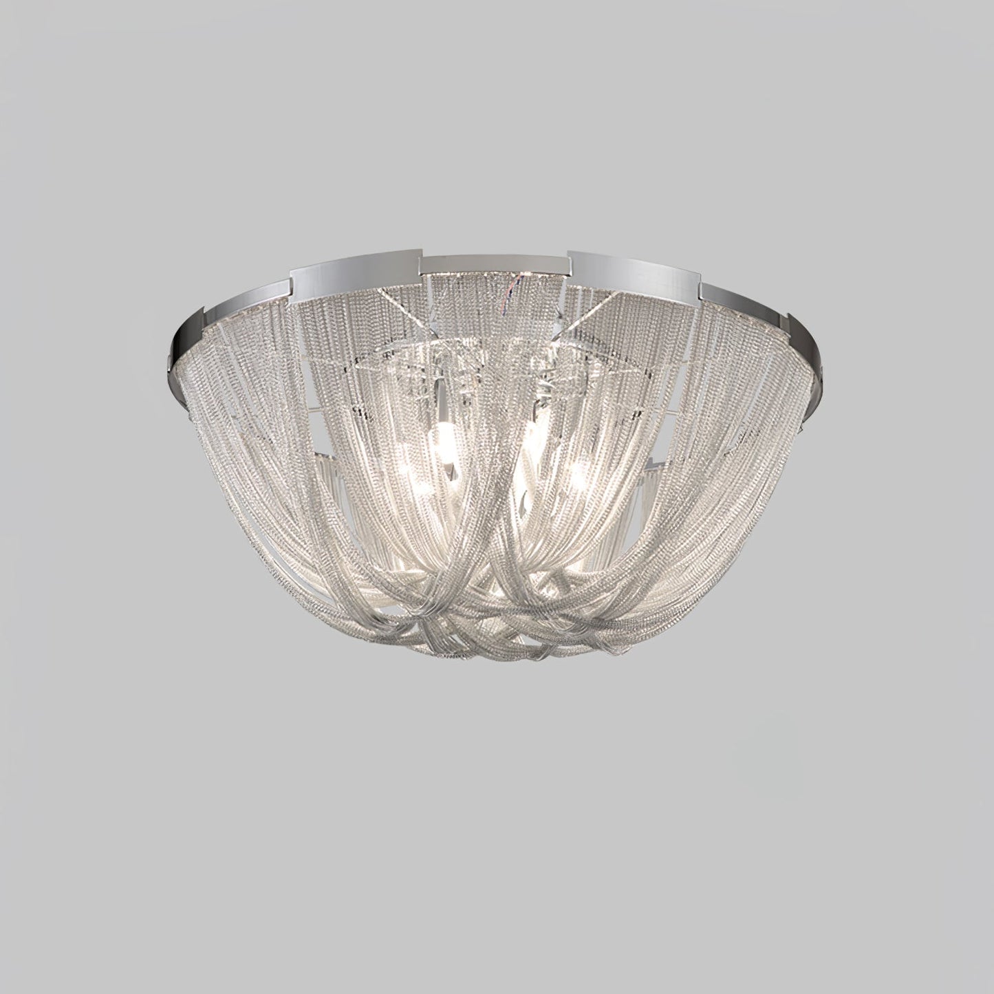 Tassel Aluminum Chain Ceiling Light