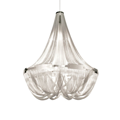 Tassel Aluminum Chain Chandelier