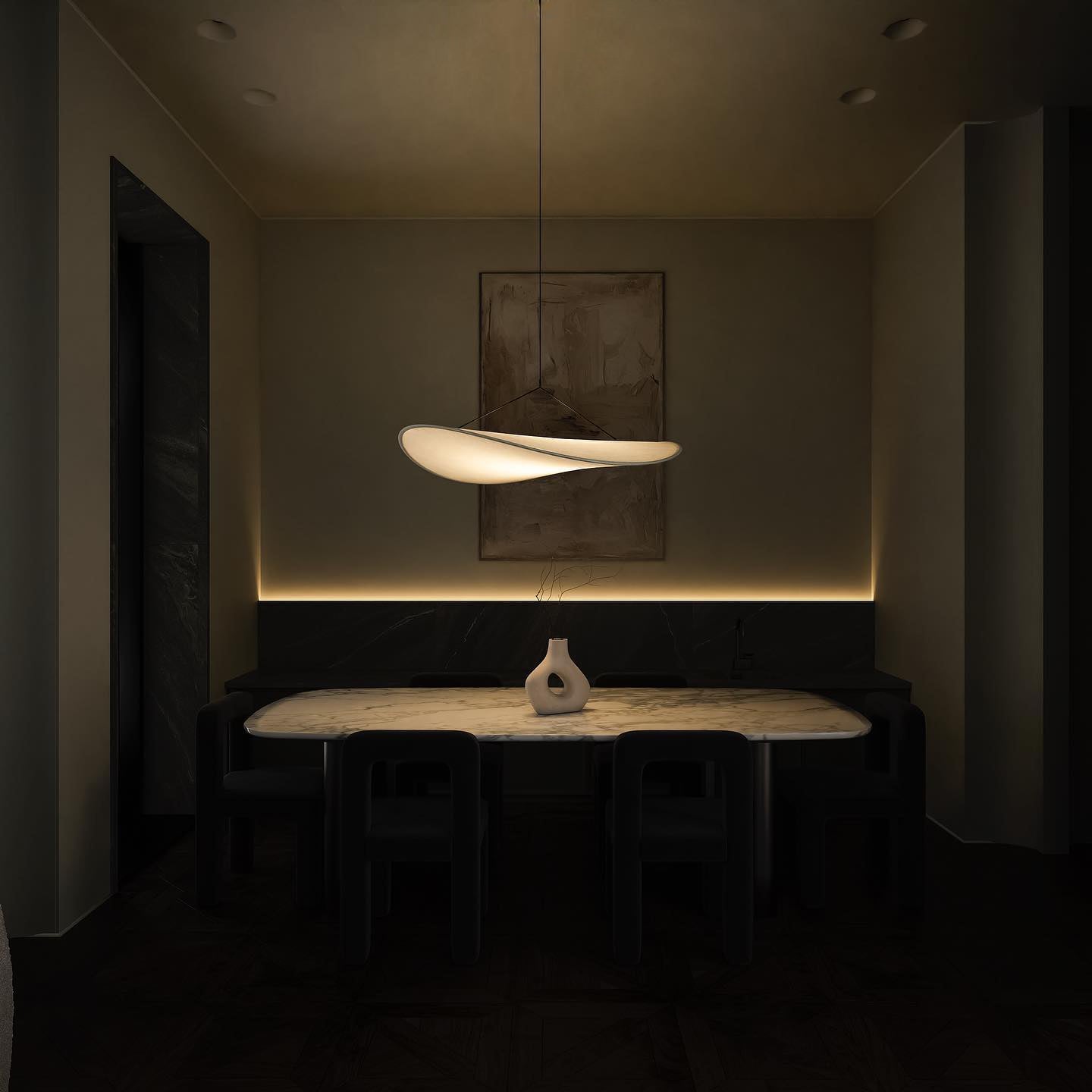 Tense Dupont Paper Pendant Lamp