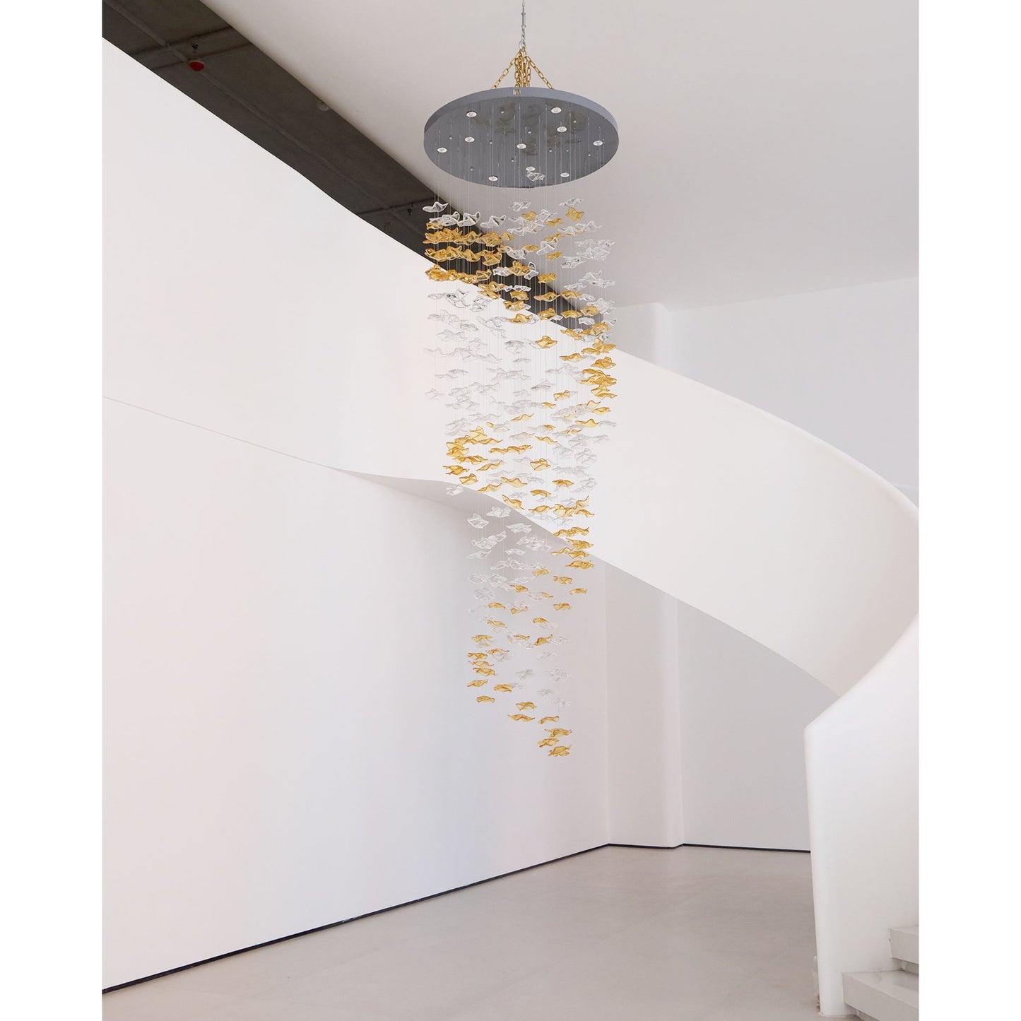 Tidal Art Glass Chandelier