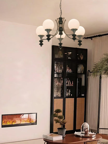 Tina Wooden Chandelier
