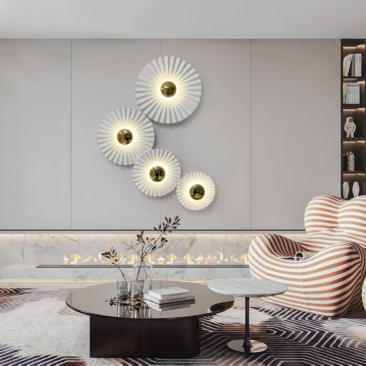 Tinsley Flush Wall Lamp