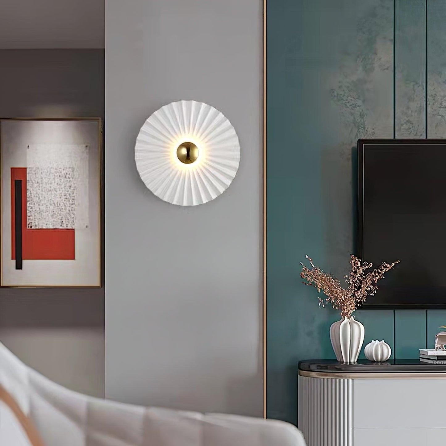 Tinsley Flush Wall Lamp