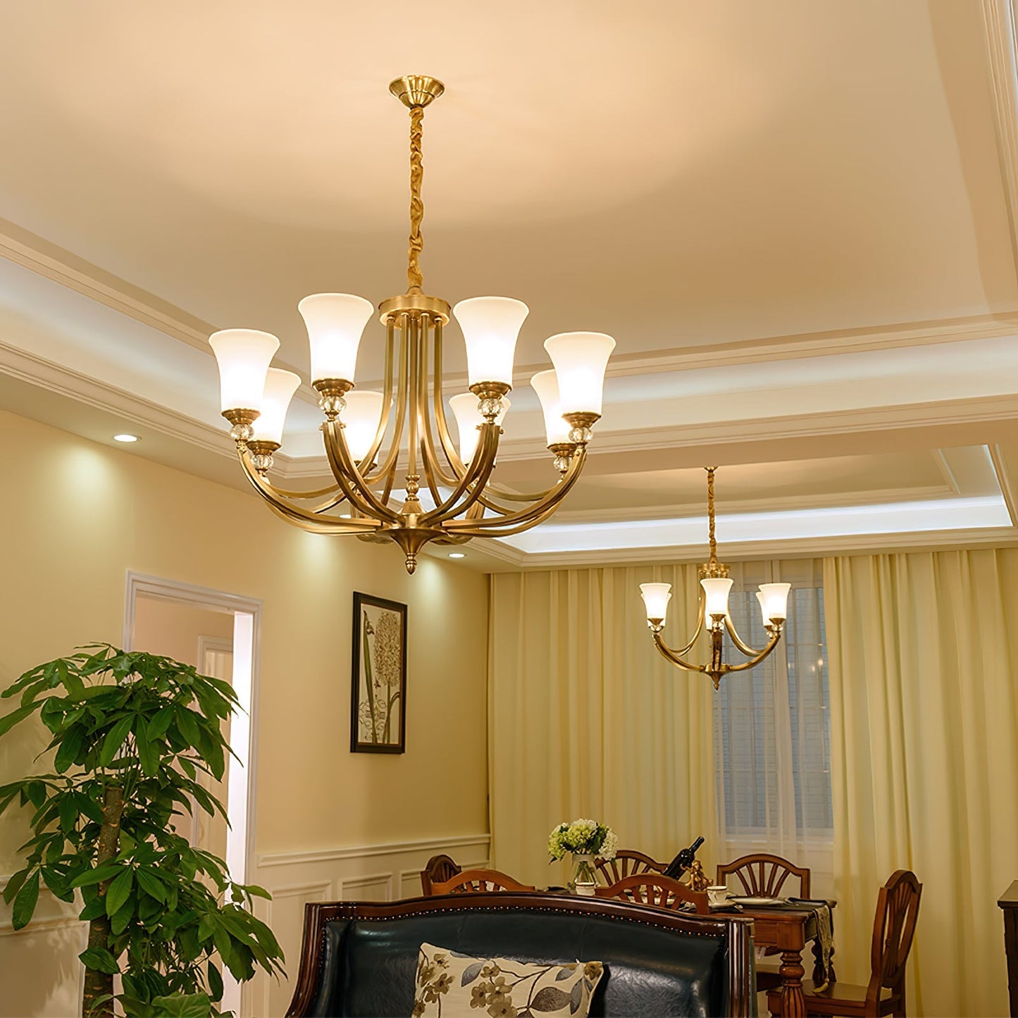 Tuileries Glass Chandelier