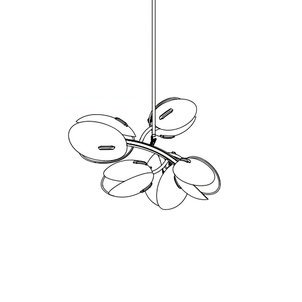 Tulip Bud Chandelier
