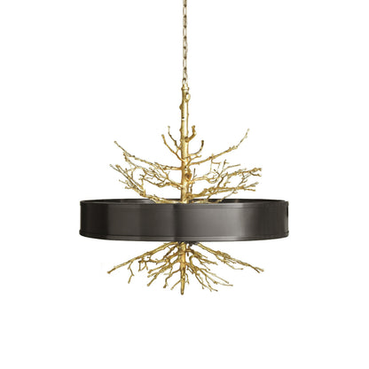 Twig Brass Chandelier
