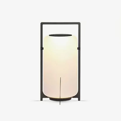 Twilight Lantern Solar Outdoor Table Lamp