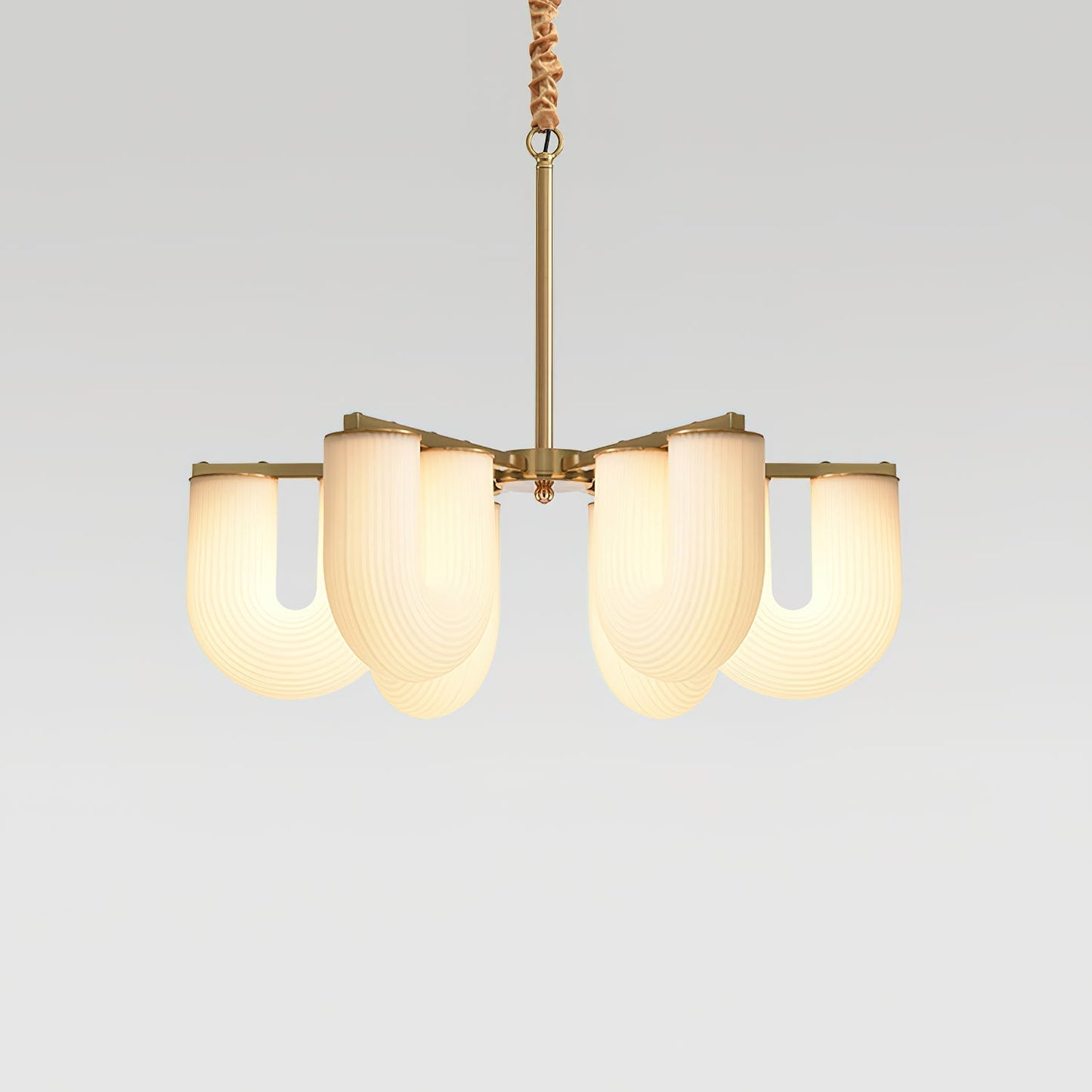 U Shaped Chandelier