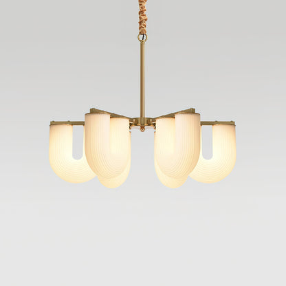 U Shaped Chandelier