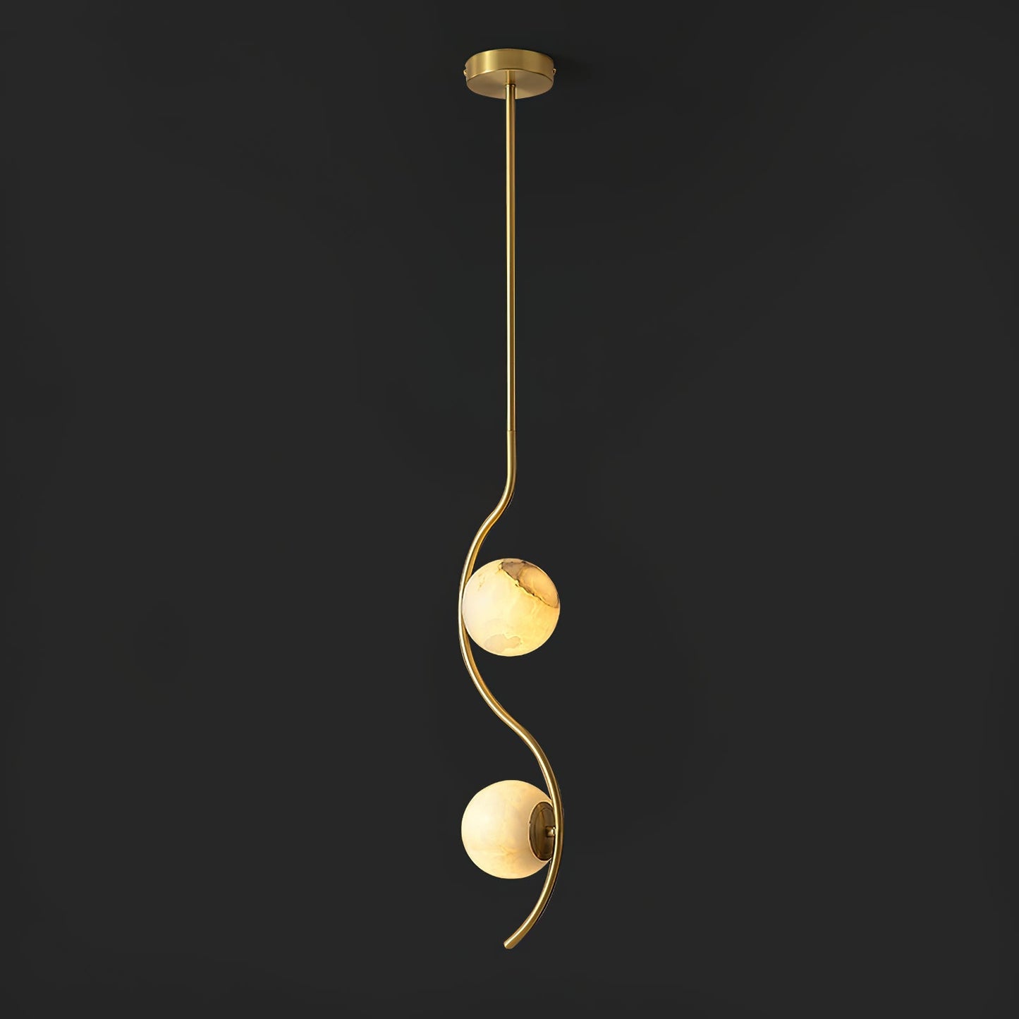 Uva Curved Pendant Lamp
