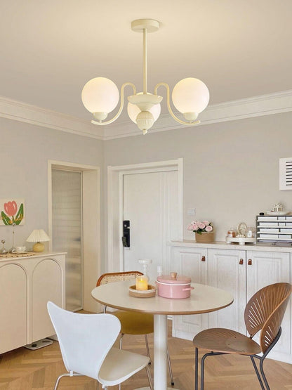 Vanilla Ball Chandelier