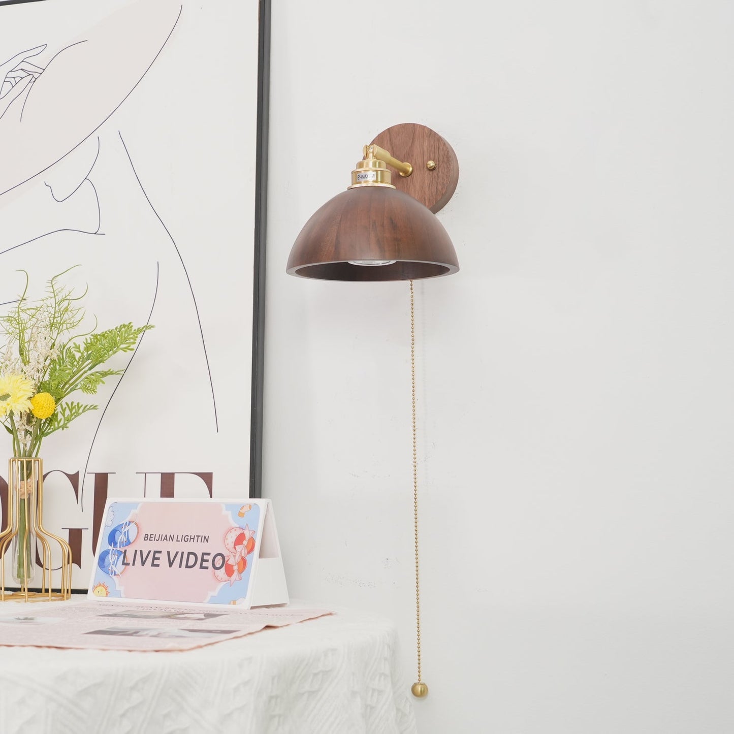 Rhett Pull Wall Lamp