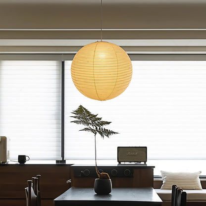 Akari A Round Swag Light