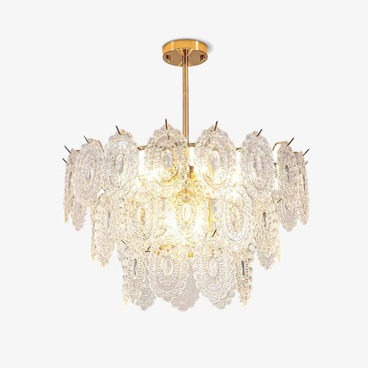 Wave Glass Chandelier