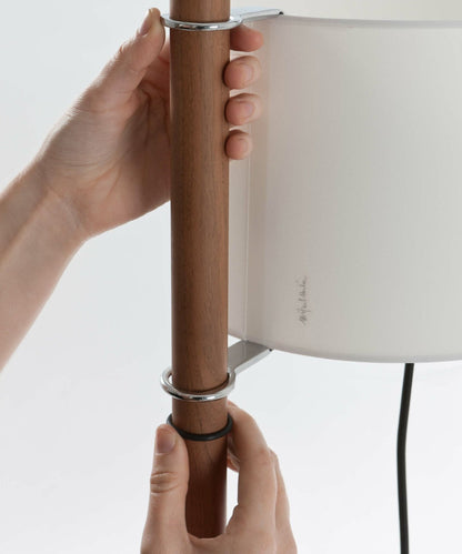 Wood Tmm Floor Lamp