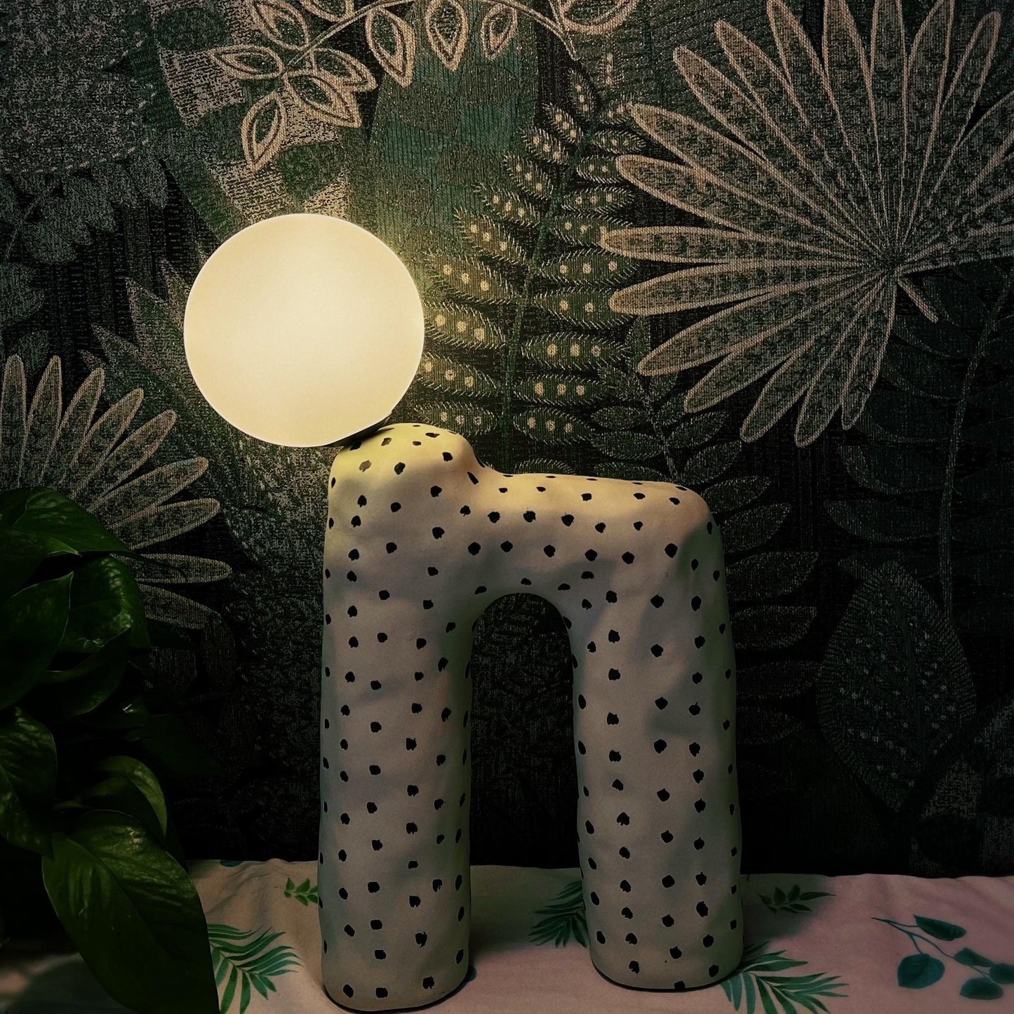 Zebra Table Lamp
