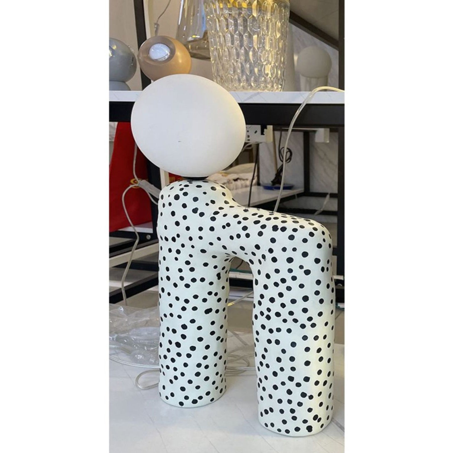 Zebra Table Lamp