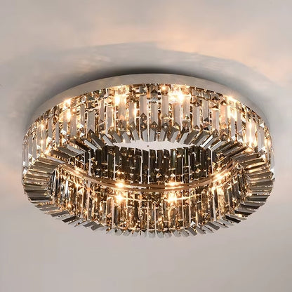 Specchio Crystal Flush Mount Ceiling Light