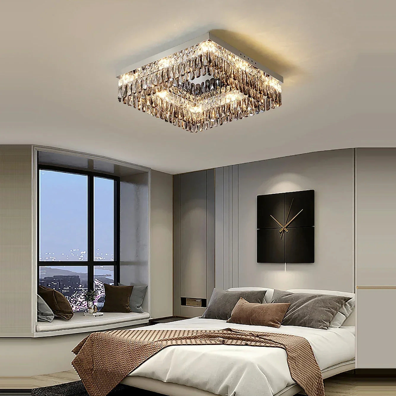 Giano Crystal Flush Mount