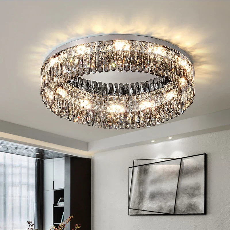 Giano Crystal Flush Mount