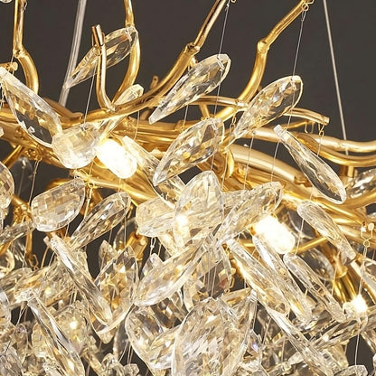 Albero Collection Crystal Ceiling Light Fixture