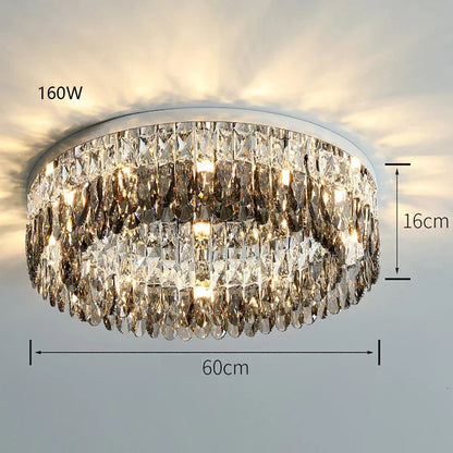 Giano Crystal Flush Mount